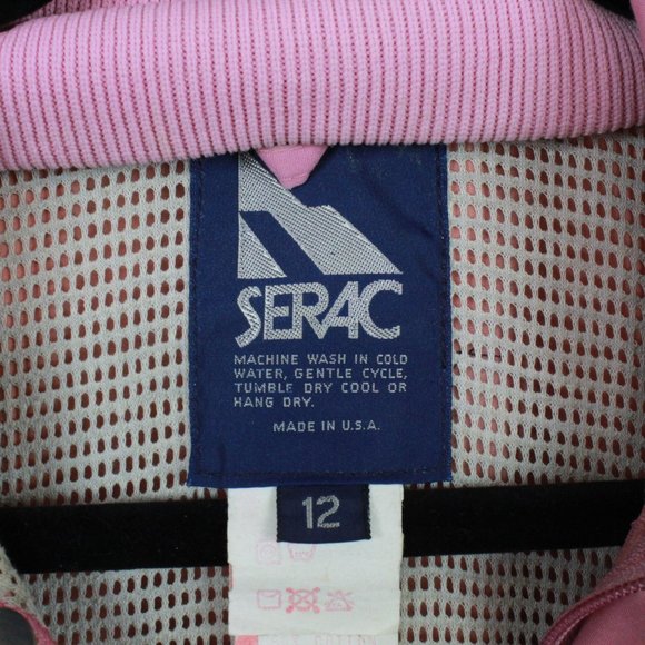 Vintage SERAC Jumpsuit Snowsuit Coveralls Size 12 - Picture 10 of 12